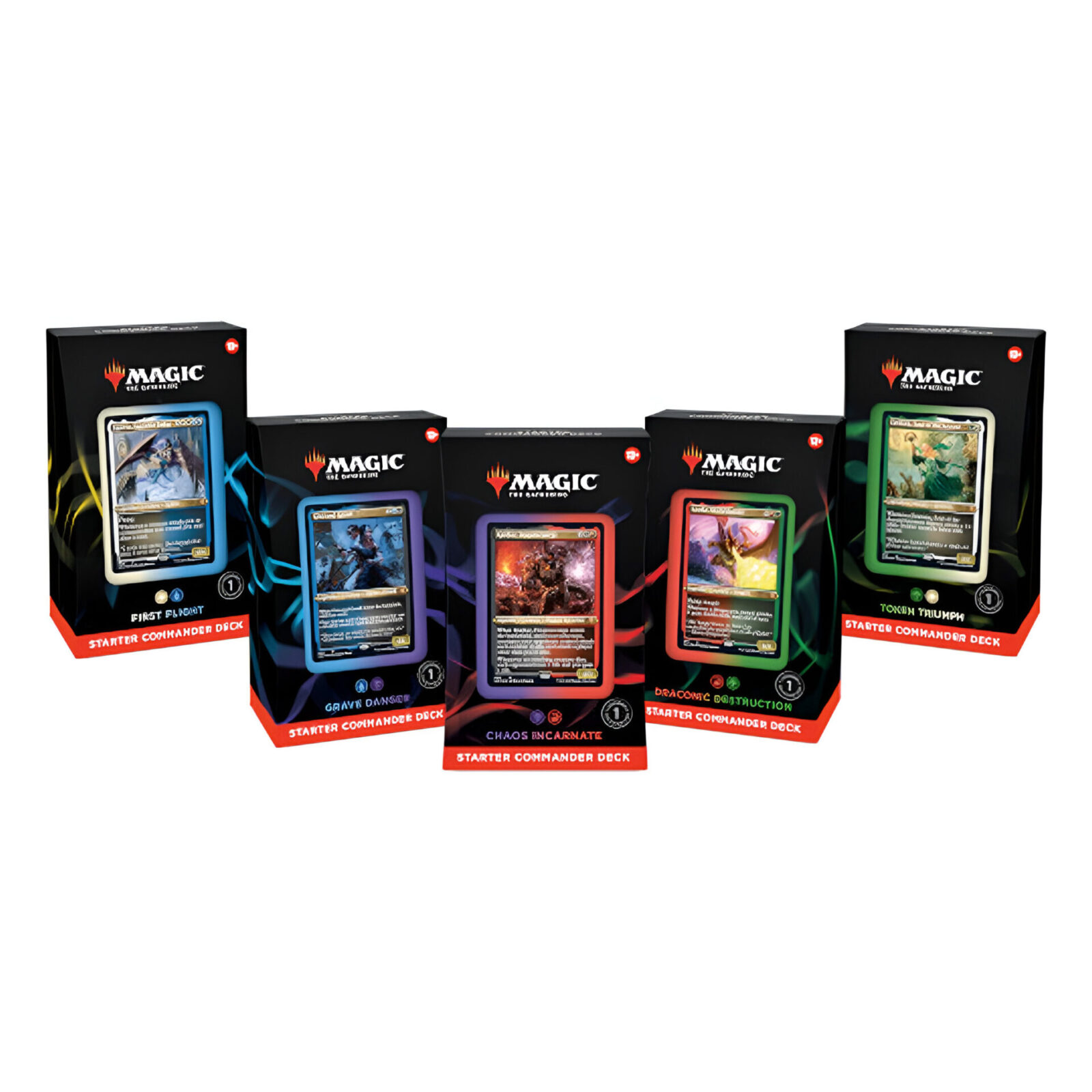 Magic: The Gathering – Evergreen Starter Commander Decks (5 Packs)