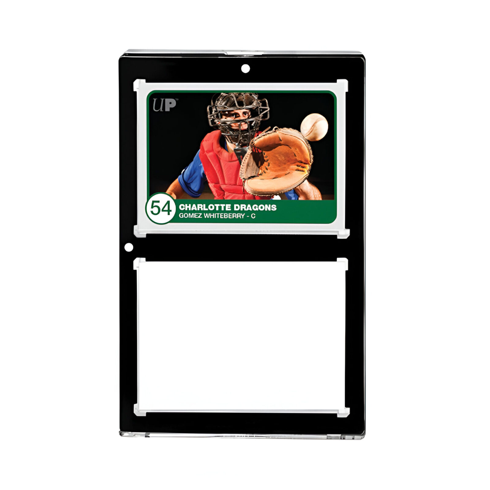 Ultra Pro – 35pt 2-Card Black Border UV ONE-TOUCH Magnetic Holder