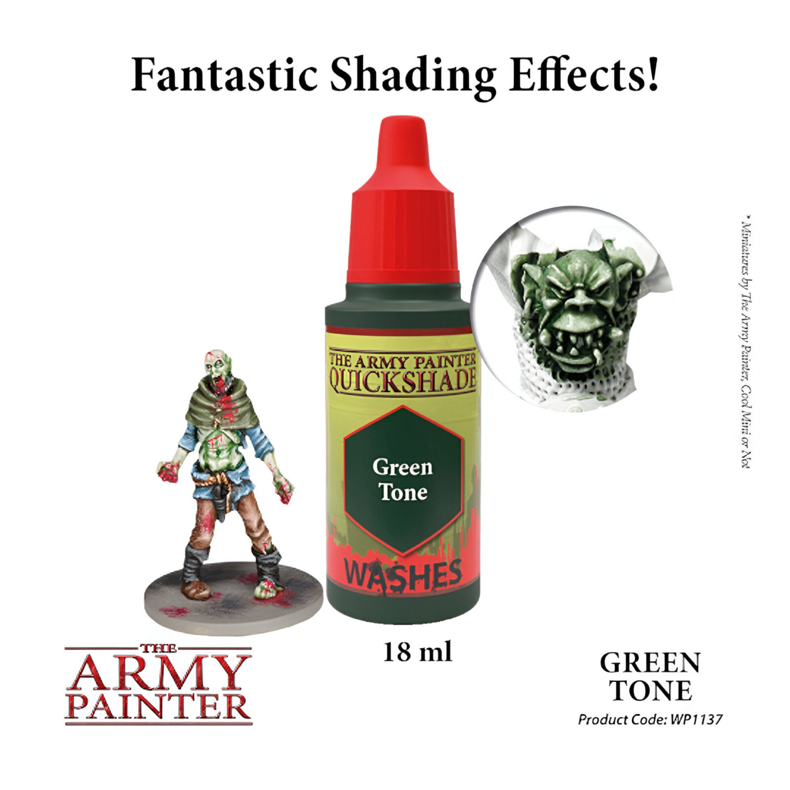 The Army Painter – Quickshade – Green Tone Wash (6 Packs)