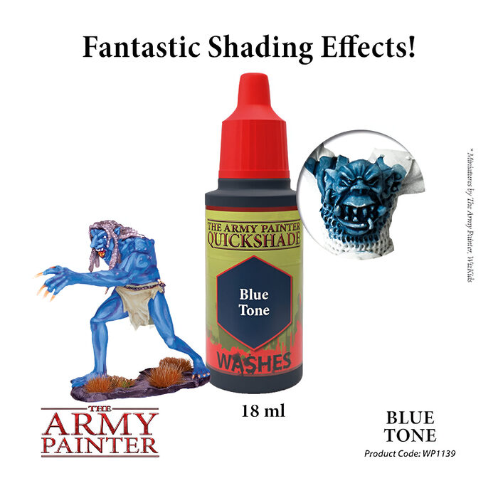 The Army Painter – Quickshade – Blue Tone Wash (6 Packs)