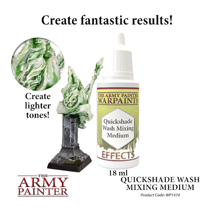 The Army Painter – WarPaint Effects – Quickshade Wash Mixing Medium (6 Packs)