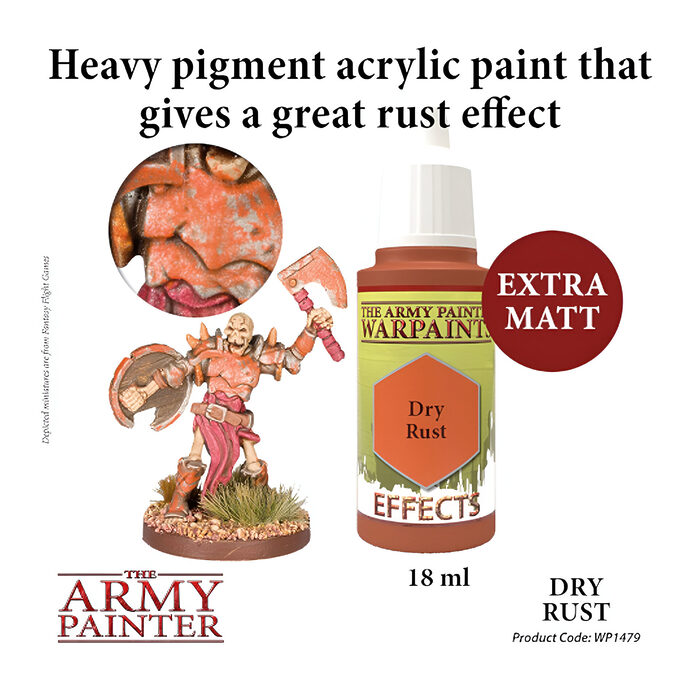 The Army Painter – WarPaint Effects – Dry Rust (6 Packs)