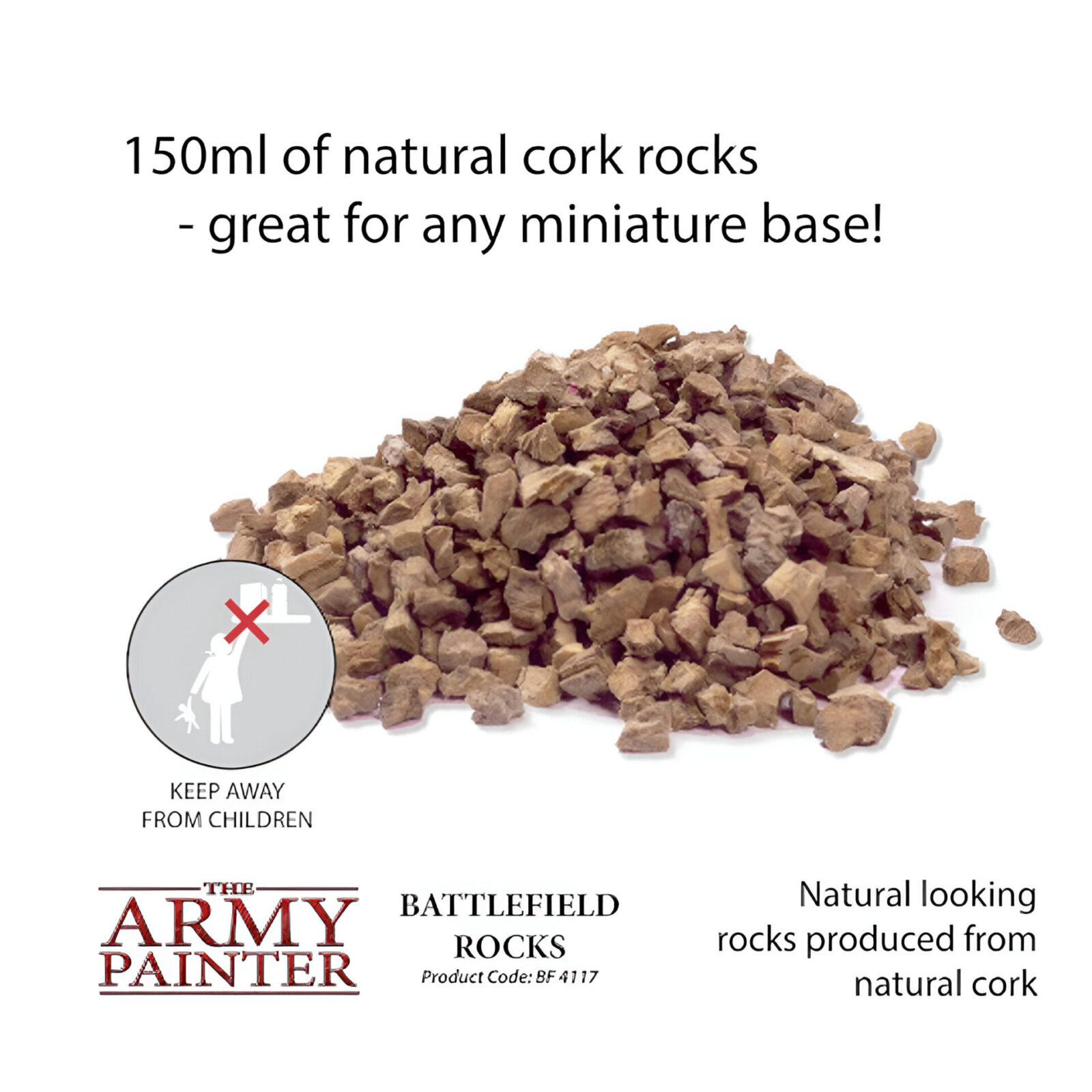 The Army Painter – Battlefield Basing – Battlefield Rocks (6 Packs)