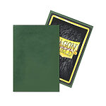 Dragon Shield – Matte Japanese Size Sleeves 60pk – Forest Green (10 Packs)