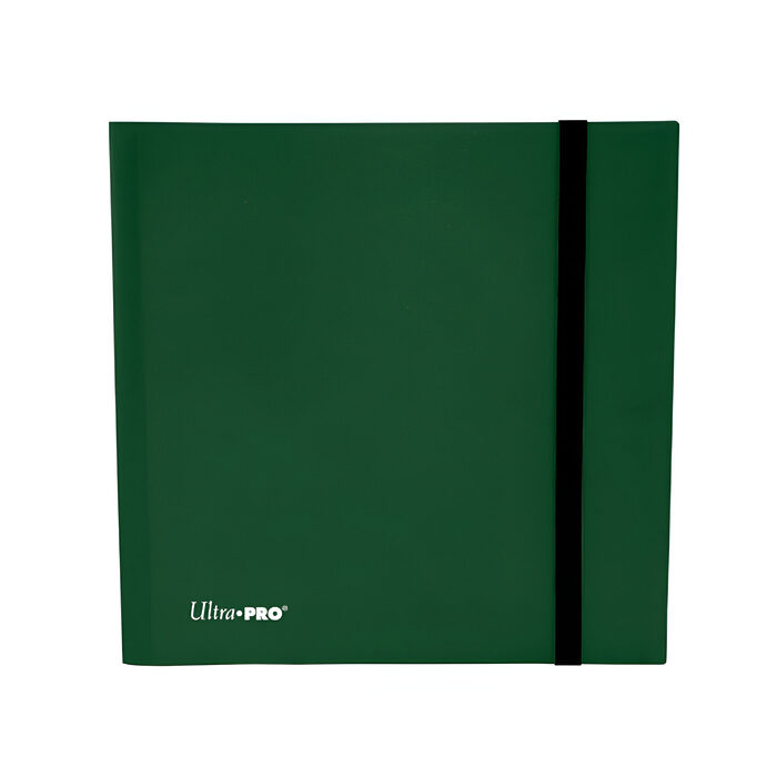 Ultra Pro – Eclipse 12 Pocket Pro Binder – Forest Green