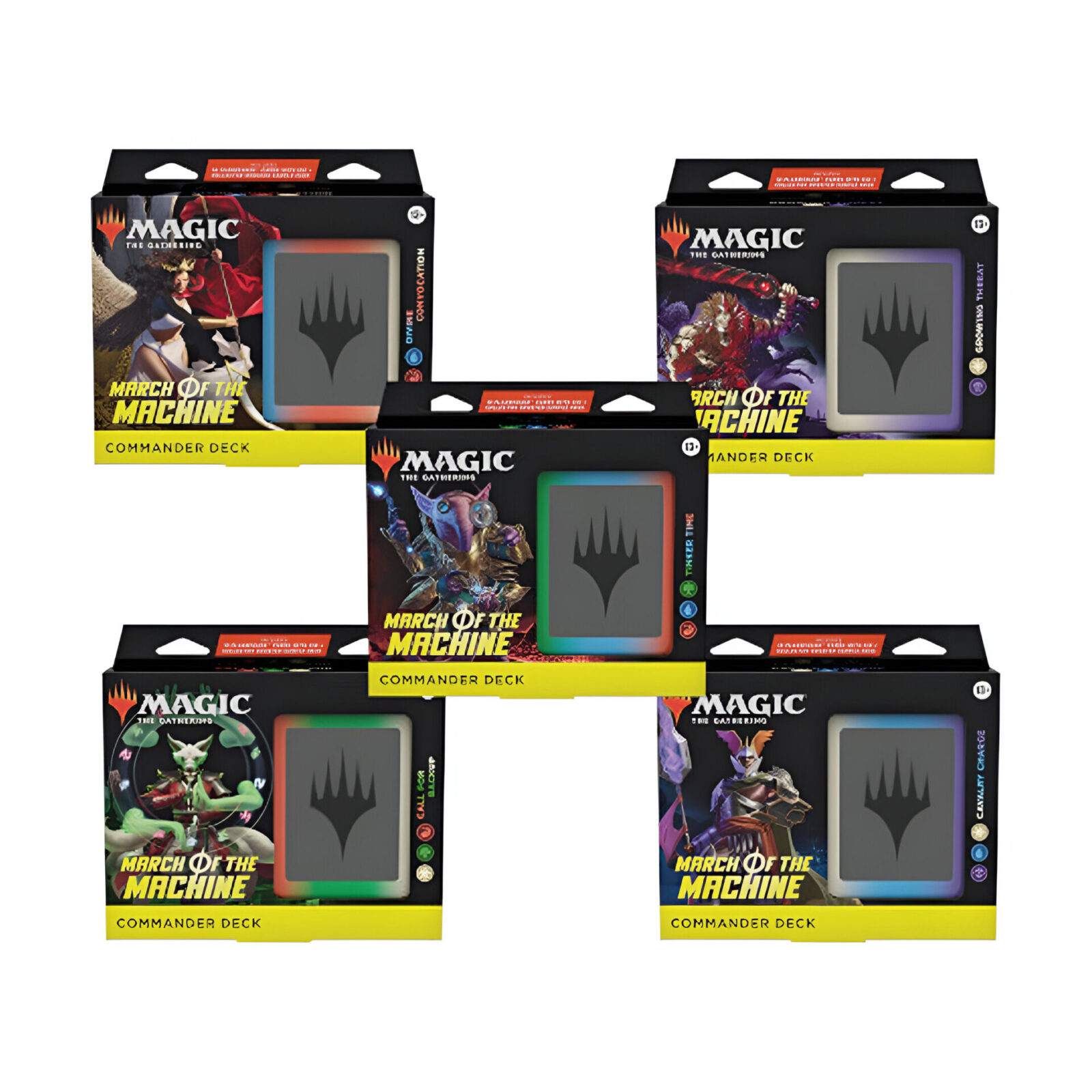 Magic: The Gathering – March of the Machine Commander Deck (5 Packs)