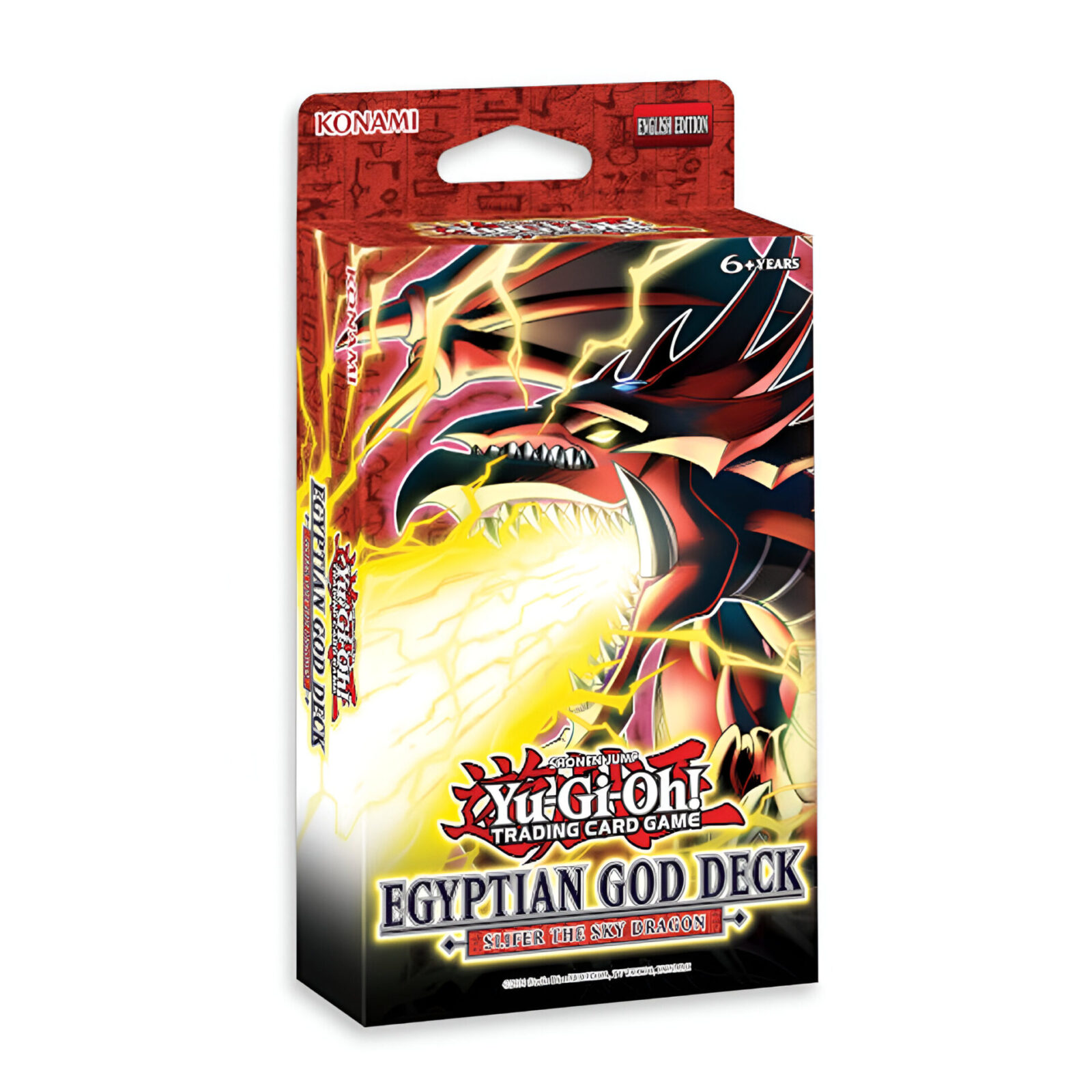 Yu-Gi-Oh! TCG: Egyptian God Slifer The Sky Dragon Reprint Unlimited Edition Structure Deck CASE (12 x 8 Packs)