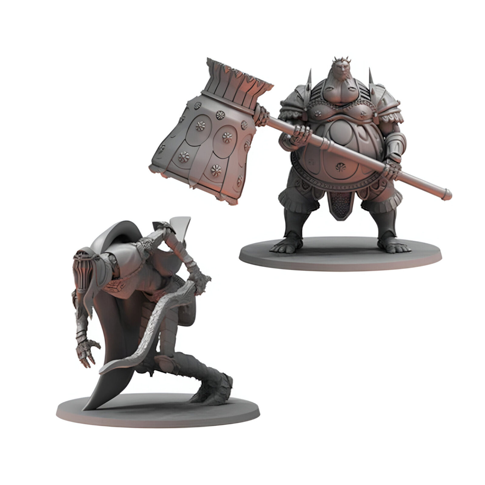 Dark Souls – The Roleplaying Game – Dancer of the Boreal Valley & Smough Minis