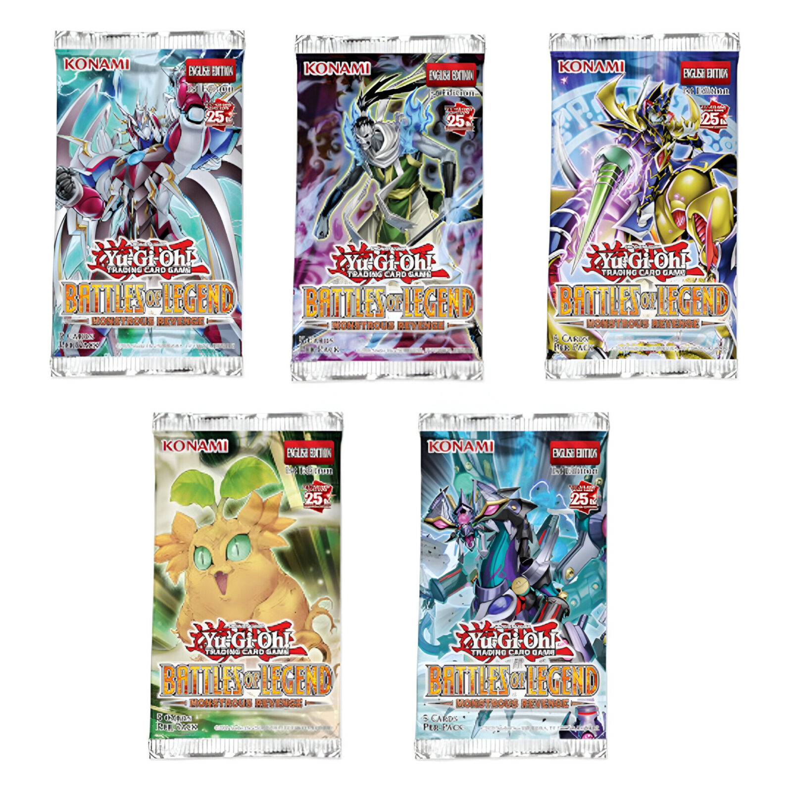 Yu-Gi-Oh! TCG: Battles of Legend: Monstrous Revenge Booster (24 Packs)