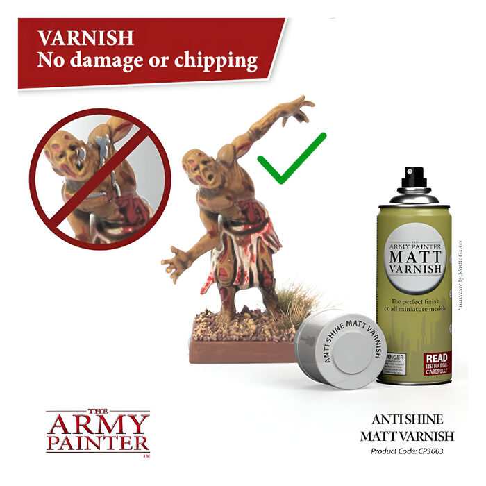 The Army Painter – Colour Primer – Anti Shine Matt Varnish (6 Packs)*