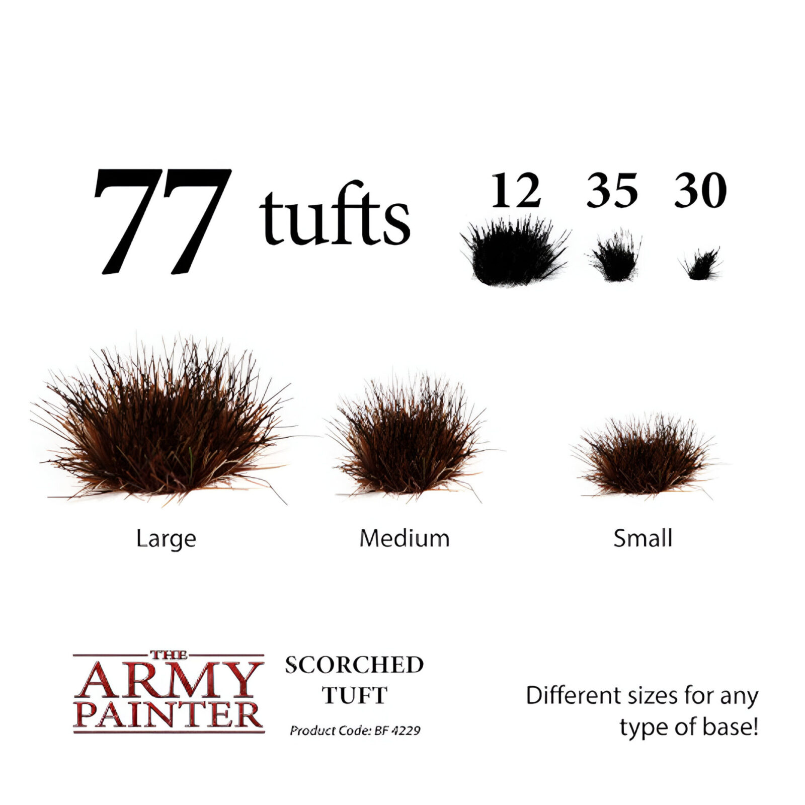 The Army Painter – Scorched Tuft (5 Packs)