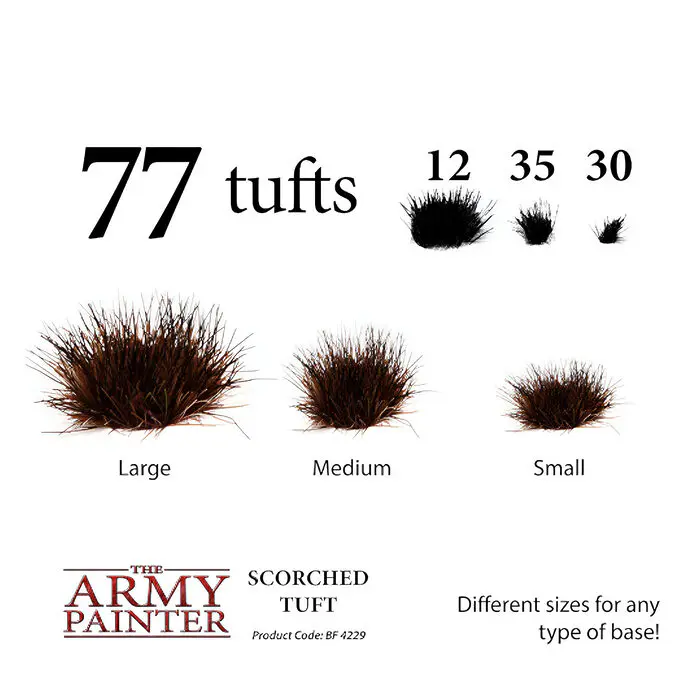 The Army Painter – Scorched Tuft (5 Packs) 4
