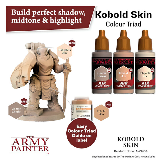 The Army Painter – Warpaints Air – Kobold Skin (6 Packs)