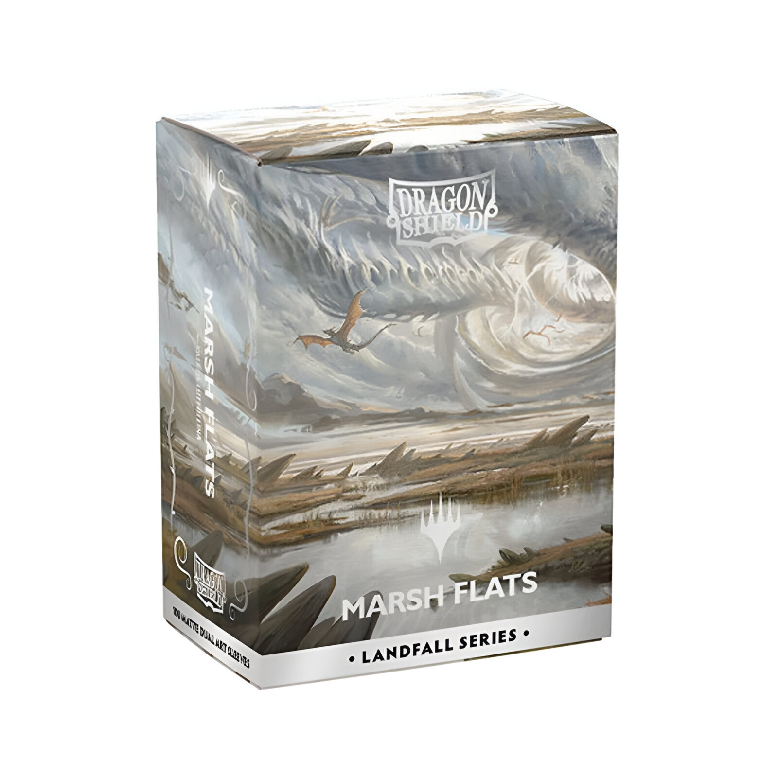 Dragon Shield – Dual Matte Art Standard Size Sleeves 100 Pack – Magic: The Gathering Landfall Series Marsh Flats