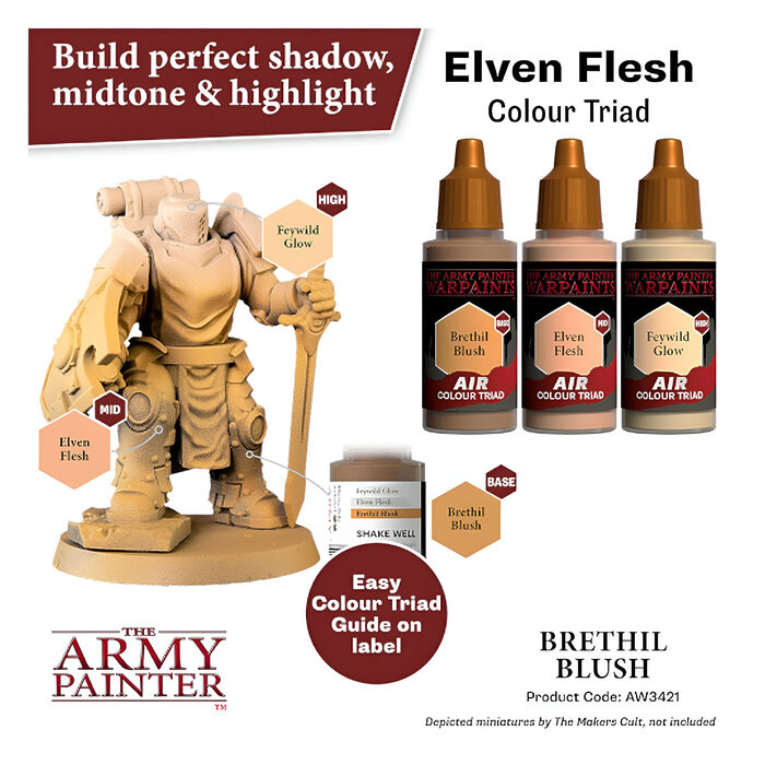 The Army Painter – Warpaints Air – Brethil Blush (6 Packs)