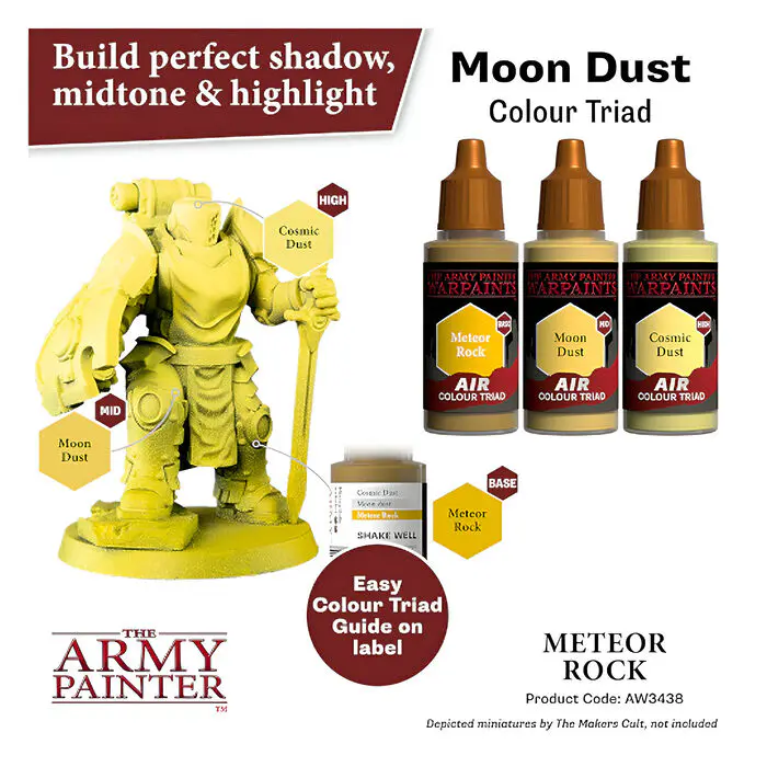 The Army Painter – Warpaints Air – Meteor Rock (6 Packs) 4