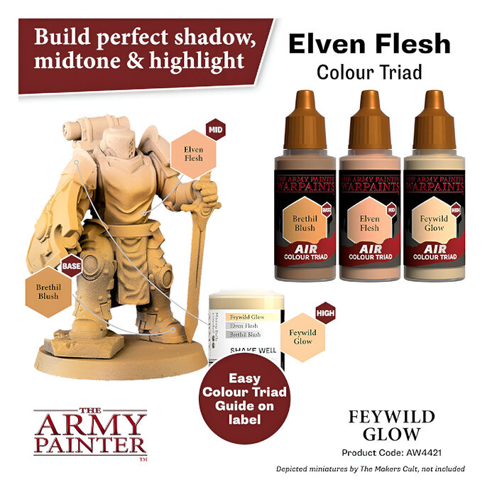 The Army Painter – Warpaints Air – Feywild Glow (6 Packs)