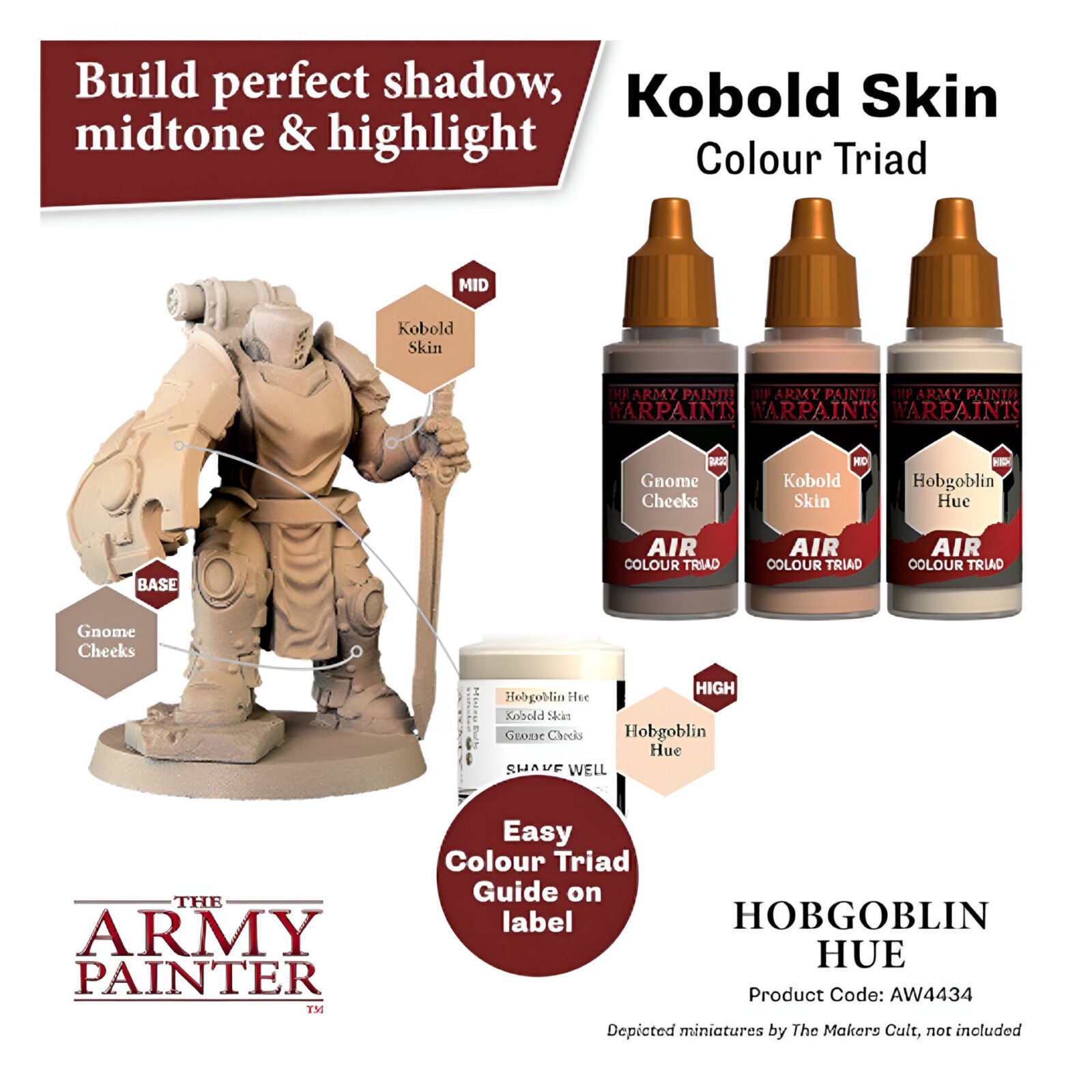 The Army Painter – Warpaints Air – Hobgoblin Hue (6 Packs)