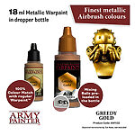 The Army Painter – Warpaints Air Metallics – Greedy Gold (6 Packs)