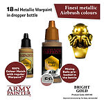 The Army Painter – Warpaints Air Metallics – Bright Gold (6 Packs)