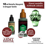 The Army Painter – Warpaints Air Metallics – Glitter Green (6 Packs)