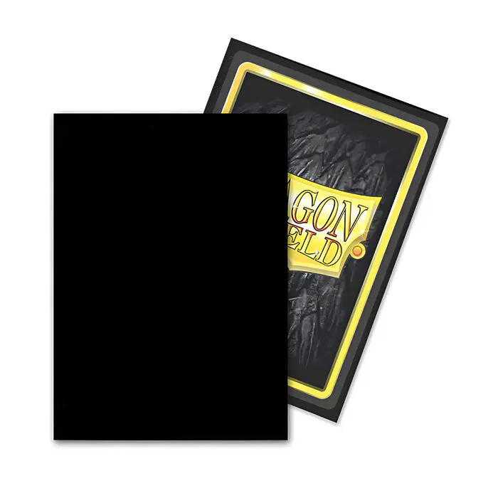 Dragon Shield Black Outer Sleeves – Matte Standard Size (100) 4