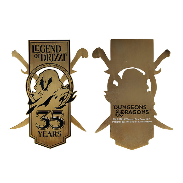 Dungeons & Dragons – Limited Edition Legend of Drizzt 35th Anniversary Ingot