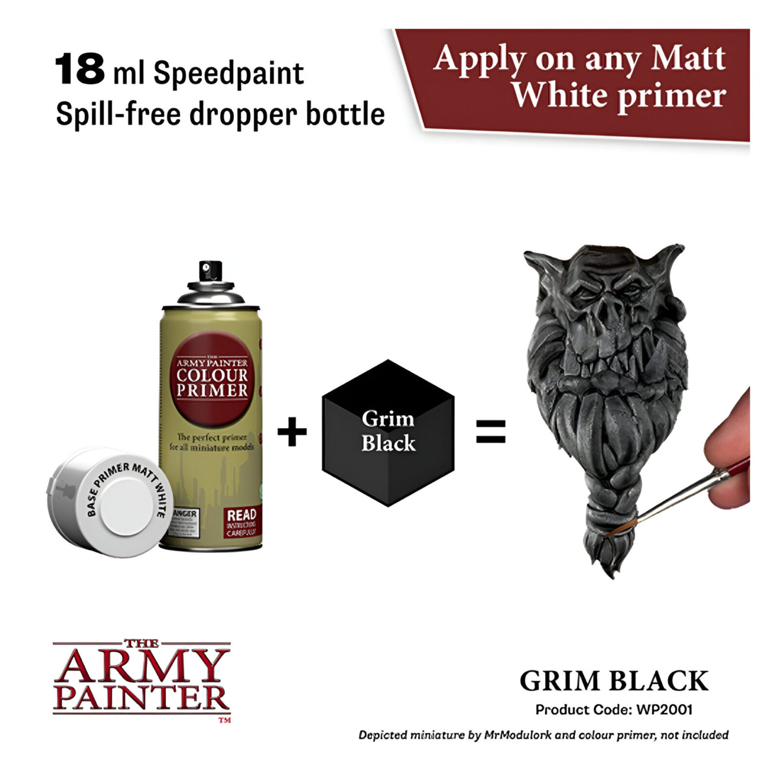 The Army Painter – Speedpaint 2.0 –  Grim Black (6 Packs)