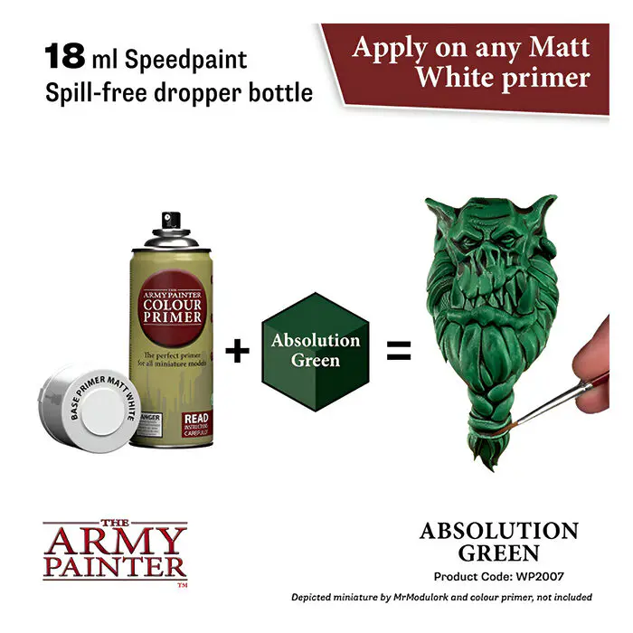 The Army Painter – Speedpaint 2.0 – Absolution Green (6 Packs) 4