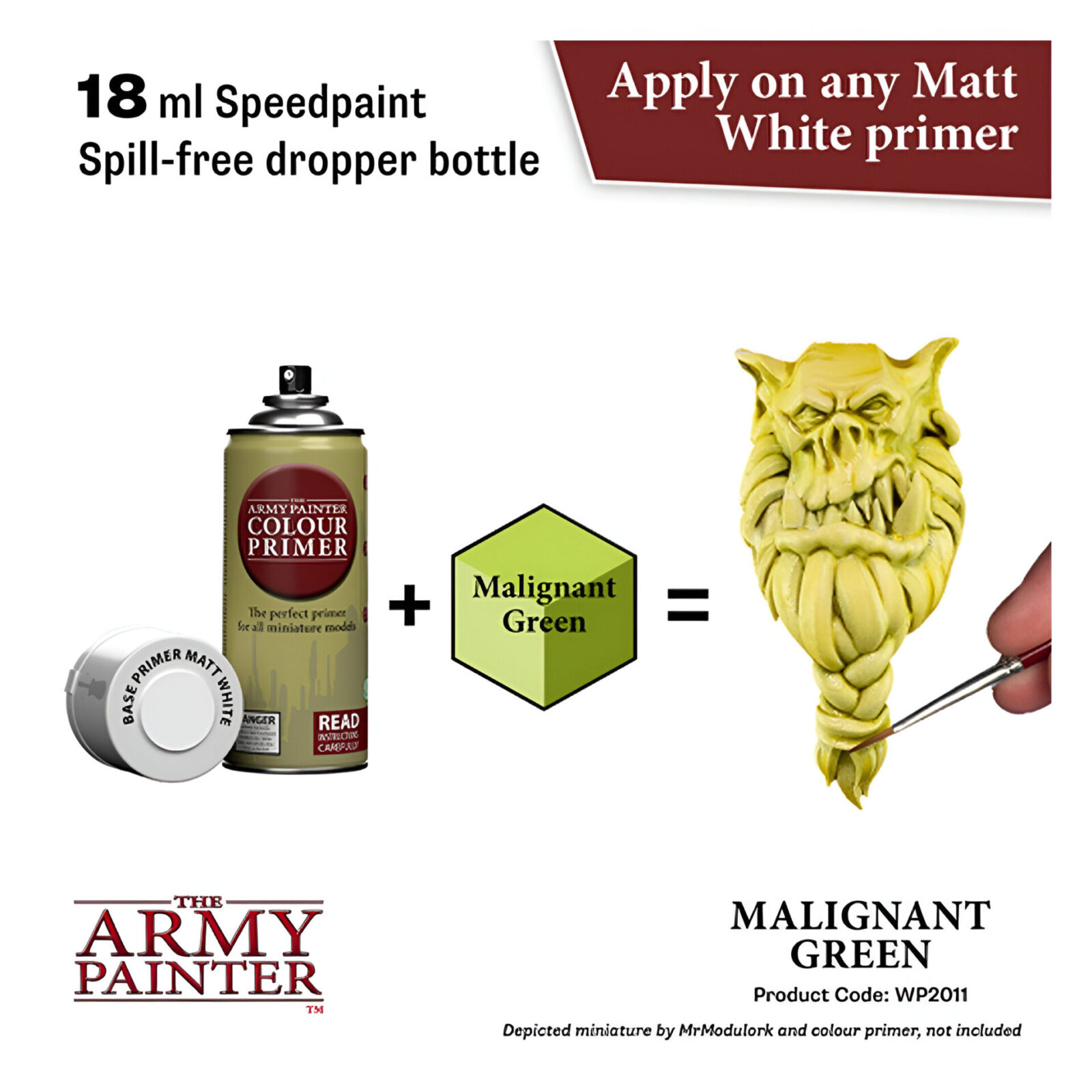 The Army Painter – Speedpaint 2.0 –  Malignant Green (6 Packs)