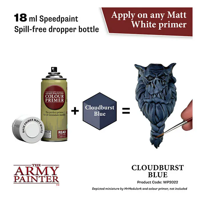 The Army Painter – Speedpaint 2.0 – Cloudburst Blue (6 Packs) 4