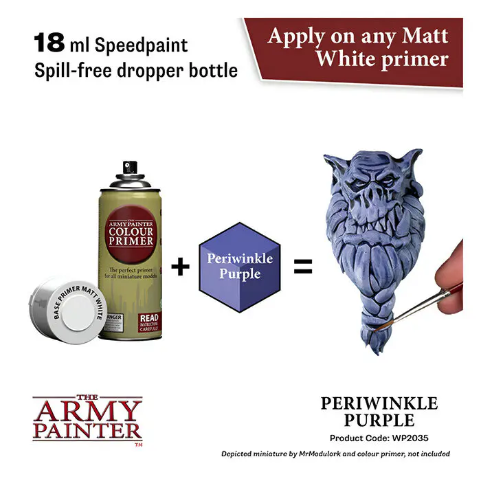 The Army Painter – Speedpaint 2.0 – Periwinkle Purple (6 Packs) 4