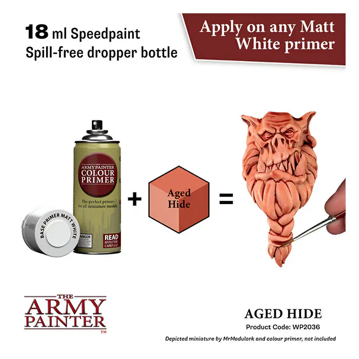 The Army Painter – Speedpaint 2.0 – Aged Hide (6 Packs) 4