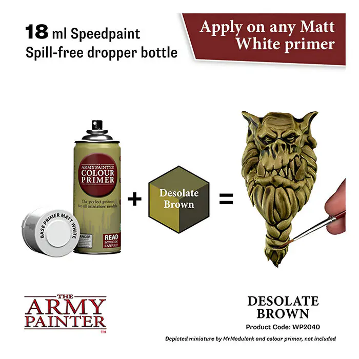 The Army Painter – Speedpaint 2.0 – Desolate Brown (6 Packs) 4