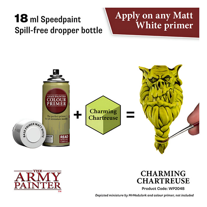 The Army Painter – Speedpaint 2.0 –  Charming Chartreuse (6 Packs)