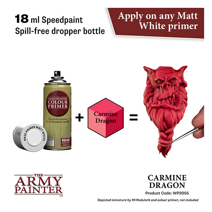 The Army Painter – Speedpaint 2.0 –  Carmine Dragon (6 Packs)