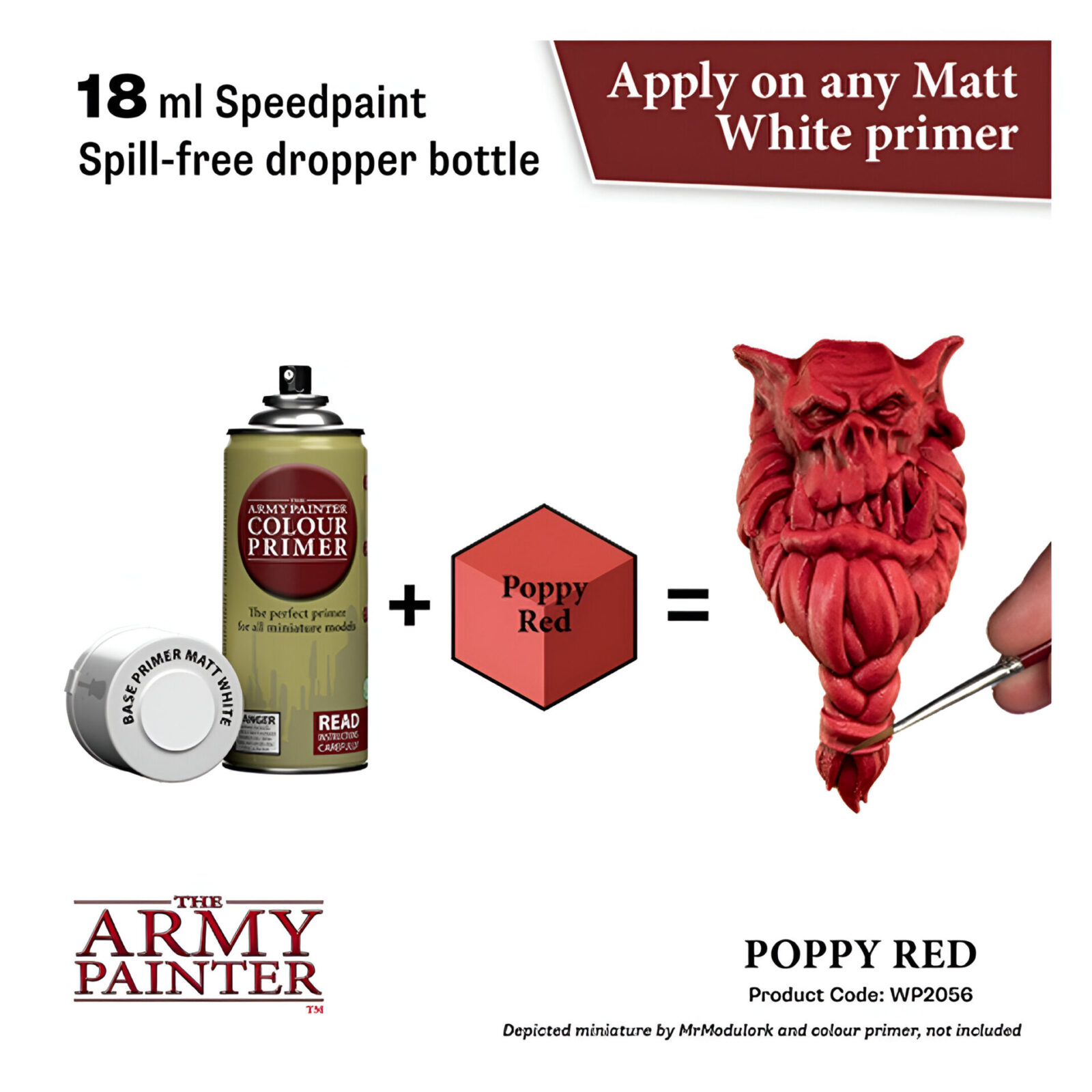 The Army Painter – Speedpaint 2.0 – Poppy Red (6 Packs)