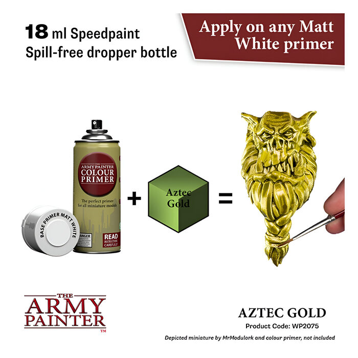 The Army Painter – Speedpaint 2.0 –  Aztec Gold (6 Packs)