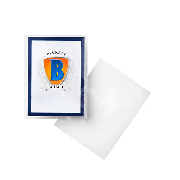 Beckett Shield – Standard Size Thick Card Sleeves 100 Pack (15 Packs) 4