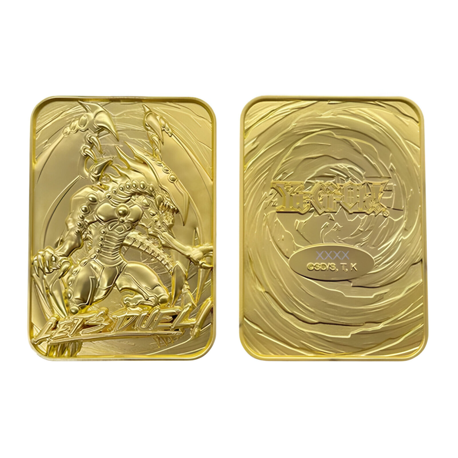 Yu-Gi-Oh! – Limited Edition 24k Gold Plated Collectible – Gandra the Dragon of Destruction