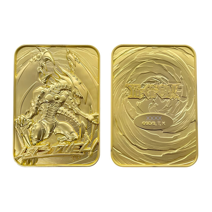 Yu-Gi-Oh! – Limited Edition 24k Gold Plated Collectible – Gandra the Dragon of Destruction