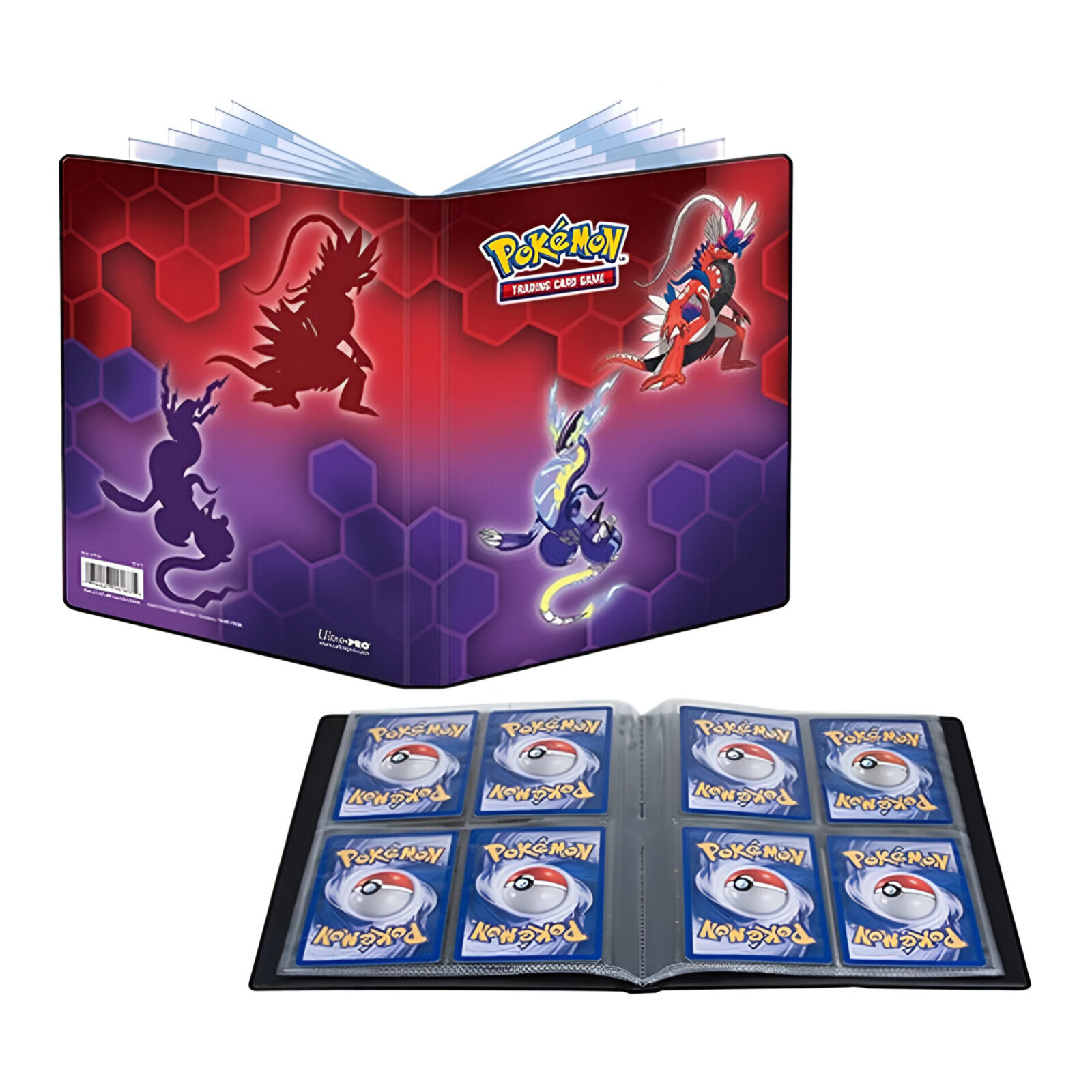 Ultra Pro – 4 Pocket Portfolio – Pokemon Koraidon & Miraidon