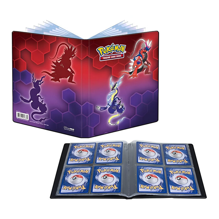 Ultra Pro – 4 Pocket Portfolio – Pokemon Koraidon & Miraidon