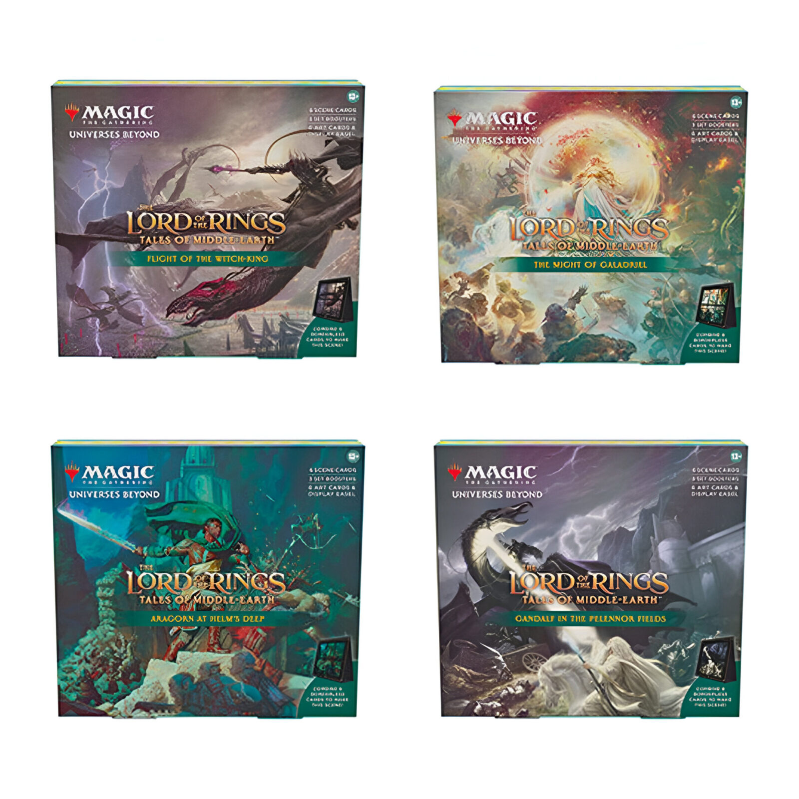 Magic: The Gathering – Lord of the Rings Holiday Scene Box (4 Packs)