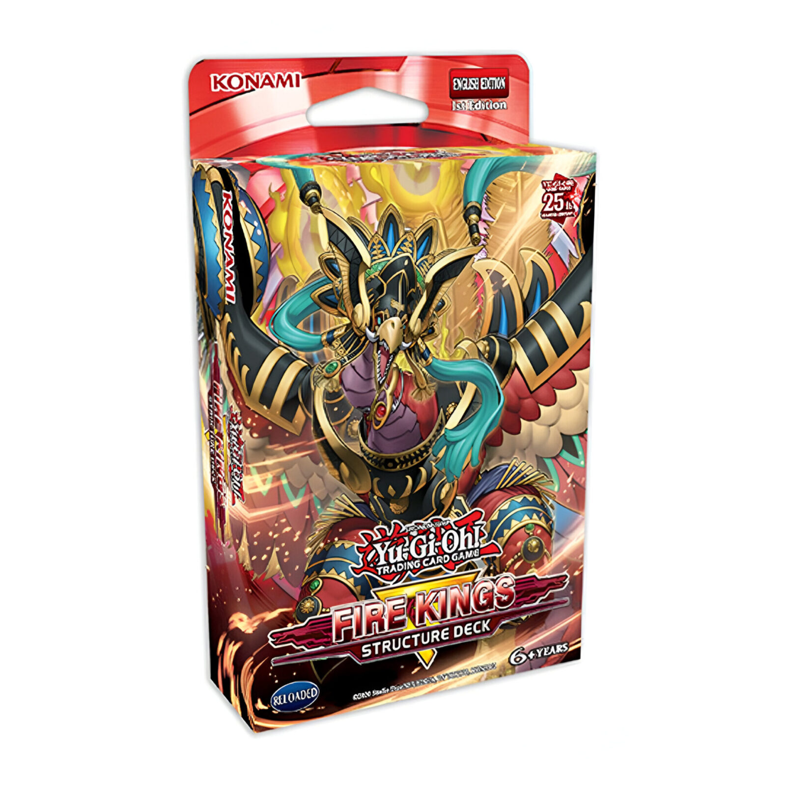 Yu-Gi-Oh! TCG: Fire Kings Structure Deck Revamped (8 Packs)