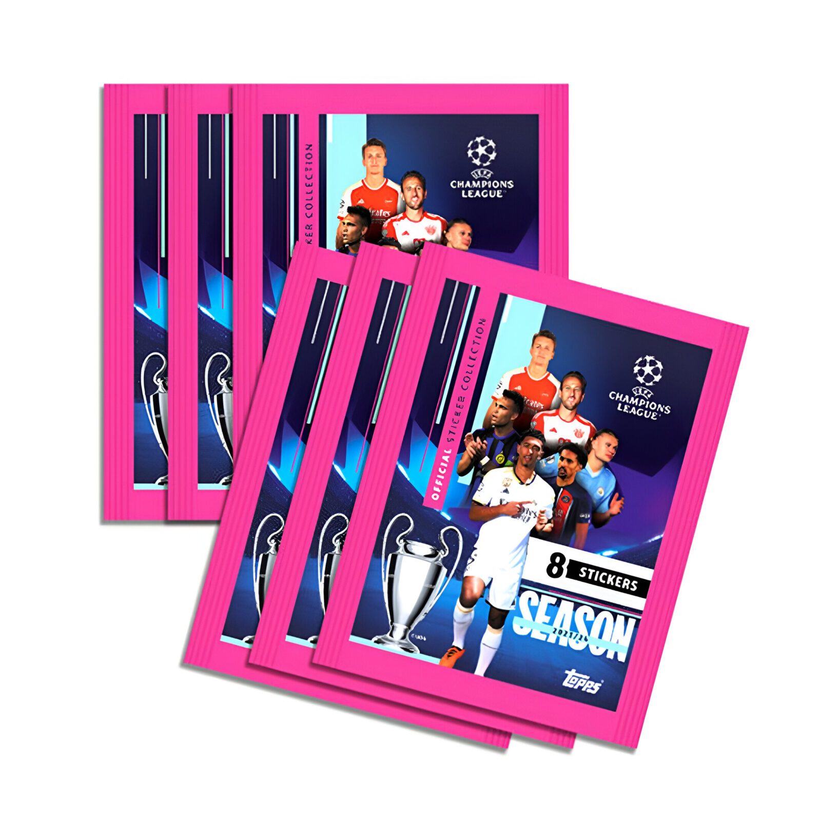 Topps Official Sticker Collection – UEFA Champions League 23/24 Multipack