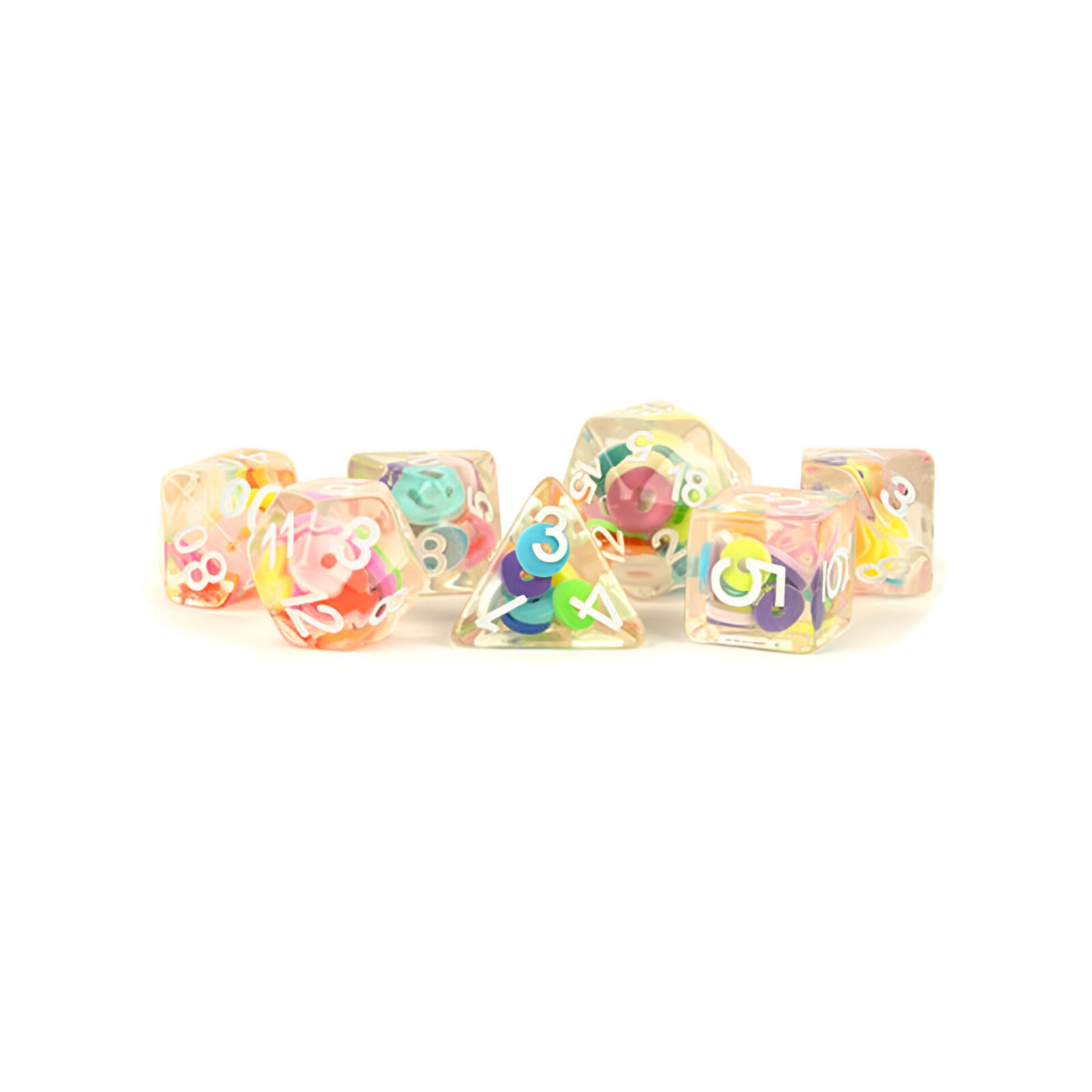 Fanroll – 16mm Resin Poly Dice Set: Critical Loops