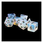 Fanroll – Mystic Mines Gemstone Stone Poly 16mm Dice Set – Opalite