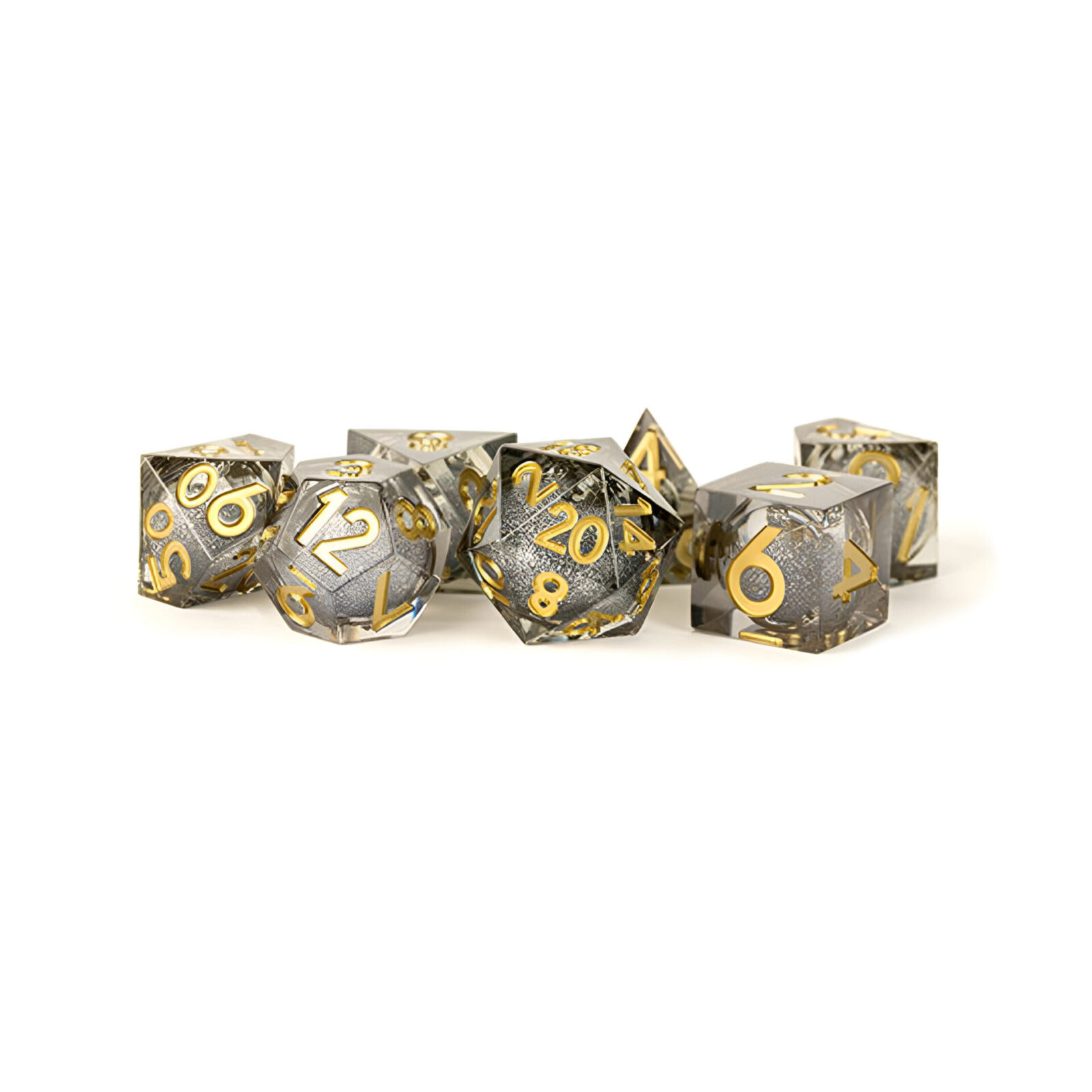 Fanroll – Vanishing Oil Liquid Core Dice Set