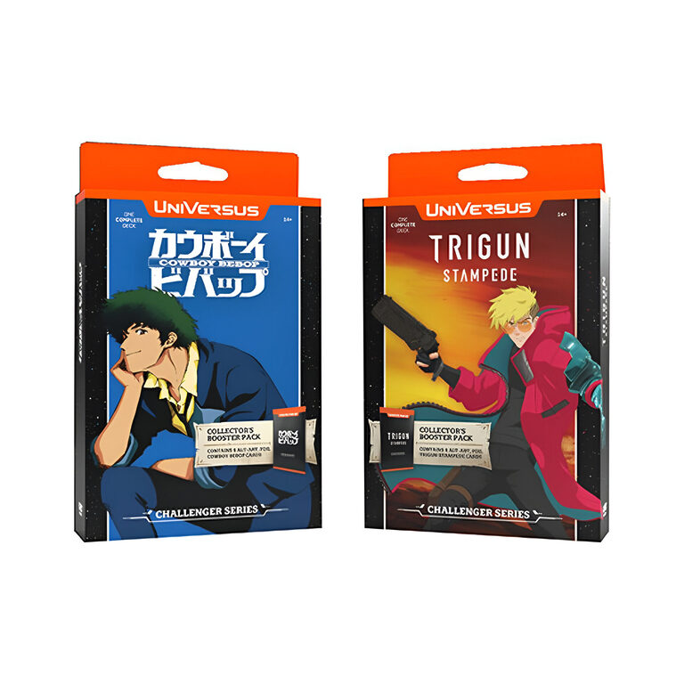 UniVersus CCG – Cowboy Bebop / Trigun Stampede Challenger Series Deck (8 Packs)